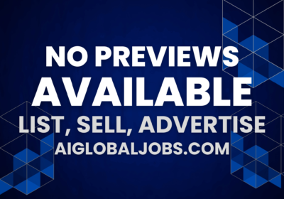 NO PREVIEWS AVAILABLE AIGLOBALJOBS.COM