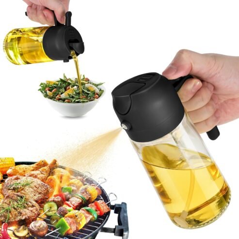 TrendPlain 16oz Olive Oil Dispenser Bottle for Kitchen