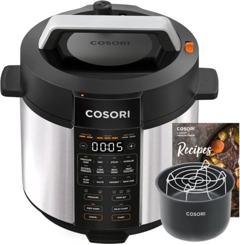 COSORI Electric Pressure Cooker 6 qt, 9-in-1 Instant Mu