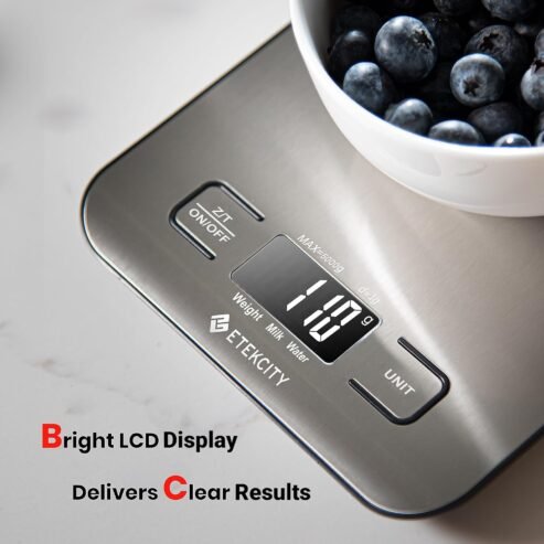 Etekcity Food Kitchen Scale, Digital Grams and Ounces