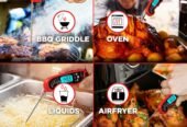 Alpha Grillers Instant Read Meat Thermometer for Cookin