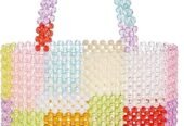 Beaded Bag Summer Beach Bag Acrylic Handbags