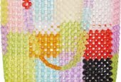 Beaded Bag Summer Beach Bag Acrylic Handbags